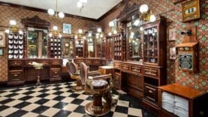 Dapper Dans barber shop disneyland paris