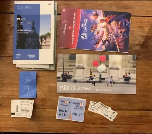 Paris guides used during August 2022 trip