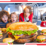 PYM Kitchen Disneyland Paris giant food buffet in Avengers Campus