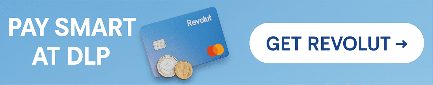 Revolut banner for Disneyland Paris payments