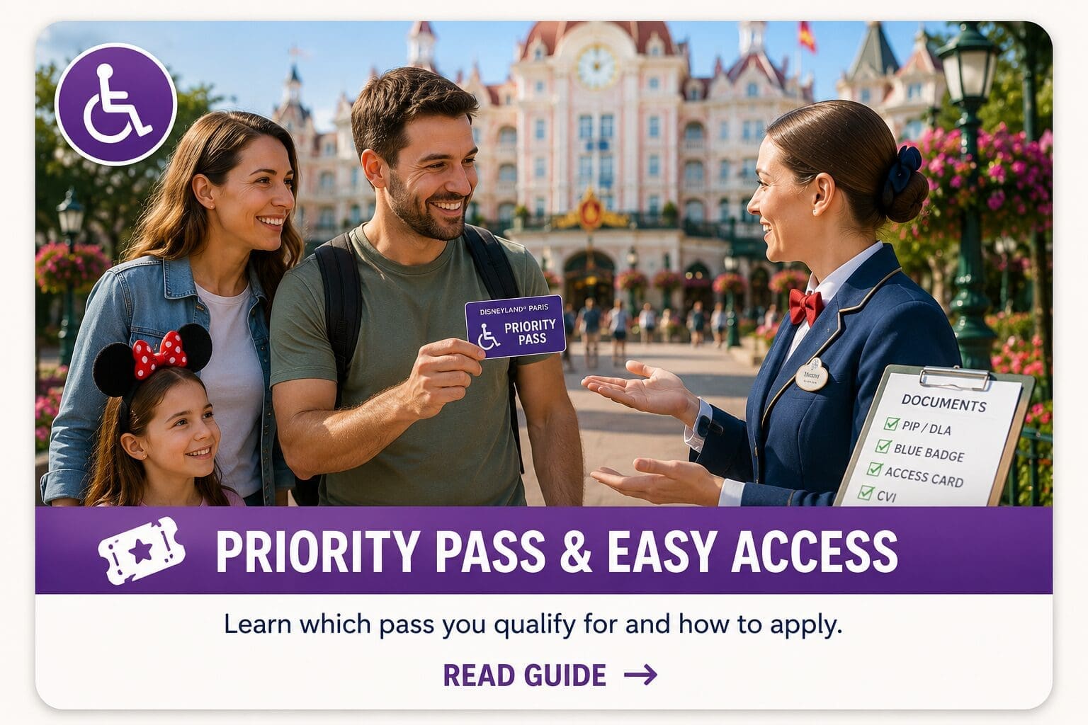 Disneyland Paris Priority Pass and Easy Access Guide
