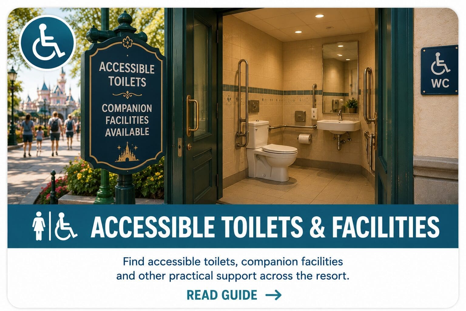 Accessible Toilets and Facilities at Disneyland Paris