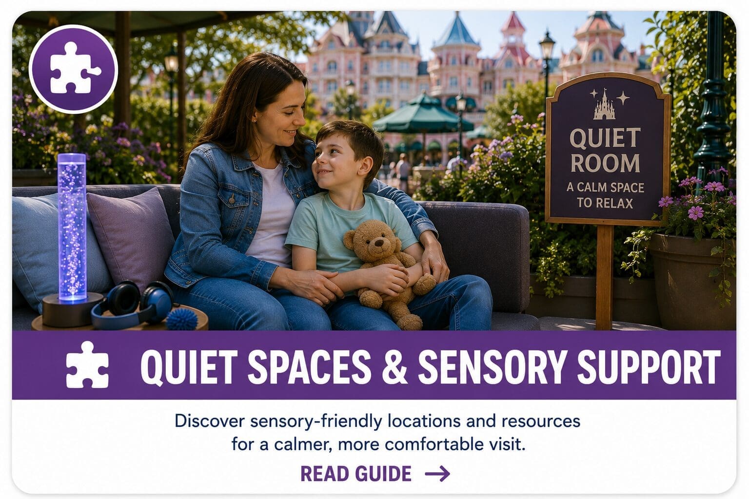 Disneyland Paris Quiet Spaces and Sensory Support Guide