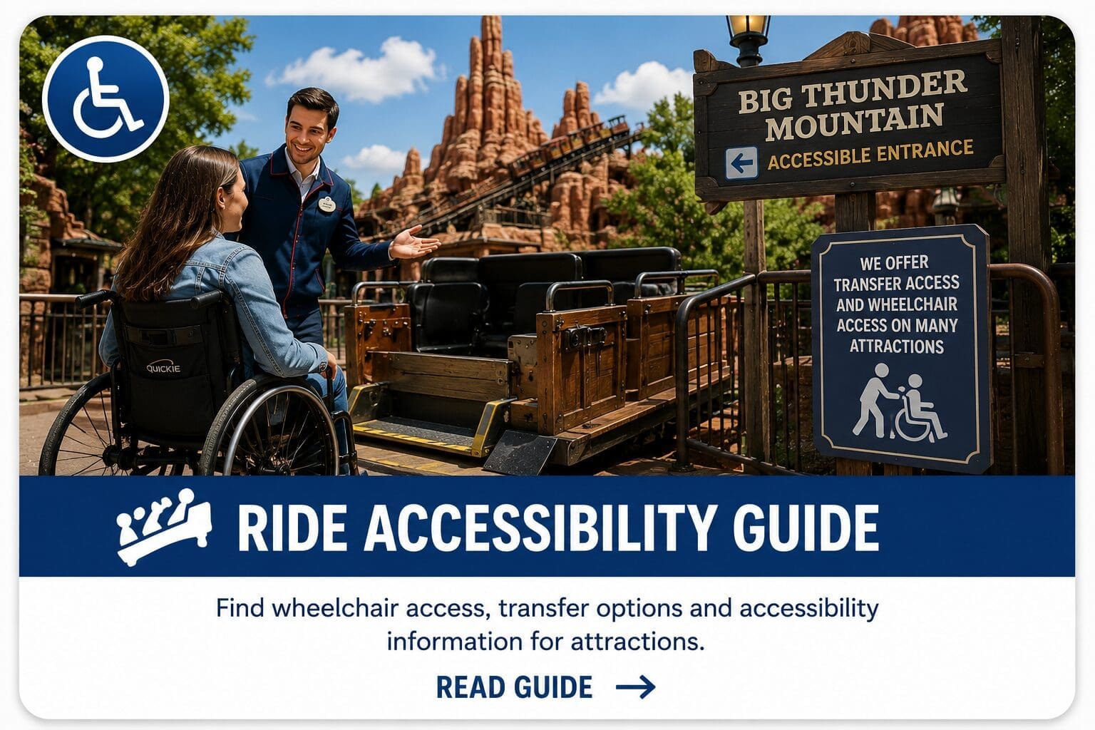 Disneyland Paris Ride Accessibility Guide