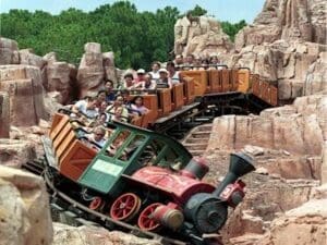 Big Thunder Mountain Disneyland Paris family thrill ride