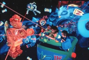 Buzz Lightyear Laser Blast ride vehicle