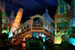 It's a Small World ride at Disneyland Paris for toddlers and young children