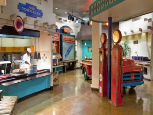 La Cantina buffet Disney Hotel Santa Fe