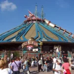 exterior of hyperspace mountain at disneyland paris
